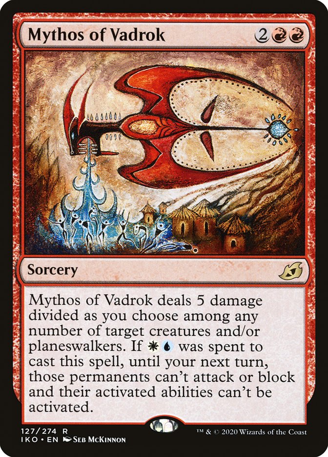 Mythos of Vadrok [Ikoria: Lair of Behemoths] | Good Games Cannington