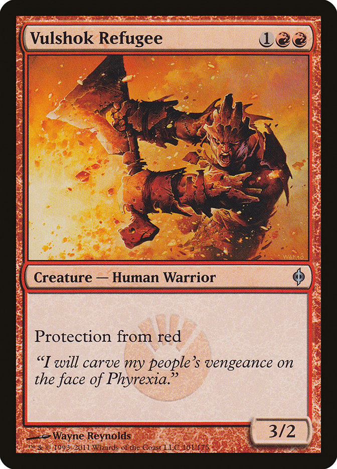 Vulshok Refugee [New Phyrexia] | Good Games Cannington