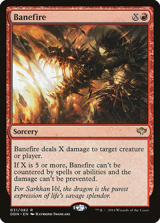 Banefire [Duel Decks: Speed vs. Cunning] | Good Games Cannington
