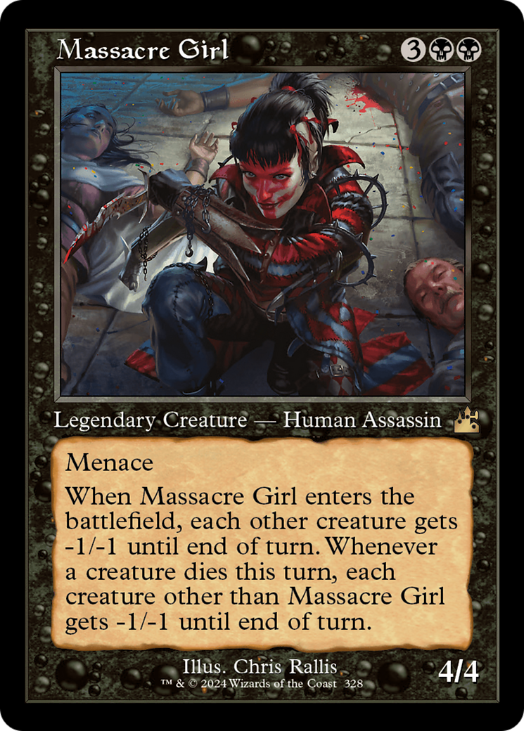 Massacre Girl (Retro) [Ravnica Remastered] | Good Games Cannington
