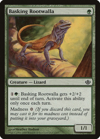Basking Rootwalla [Duel Decks: Garruk vs. Liliana] | Good Games Cannington