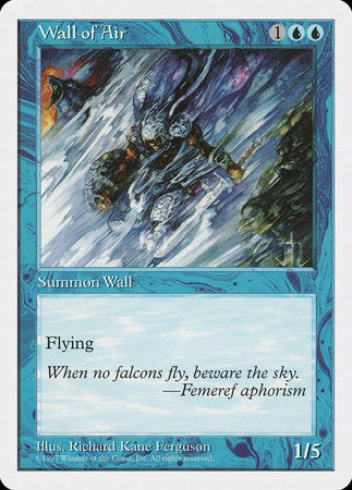 Wall of Air [Fifth Edition] | Good Games Cannington