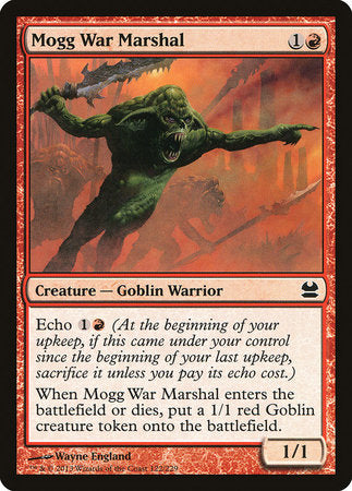 Mogg War Marshal [Modern Masters] | Good Games Cannington
