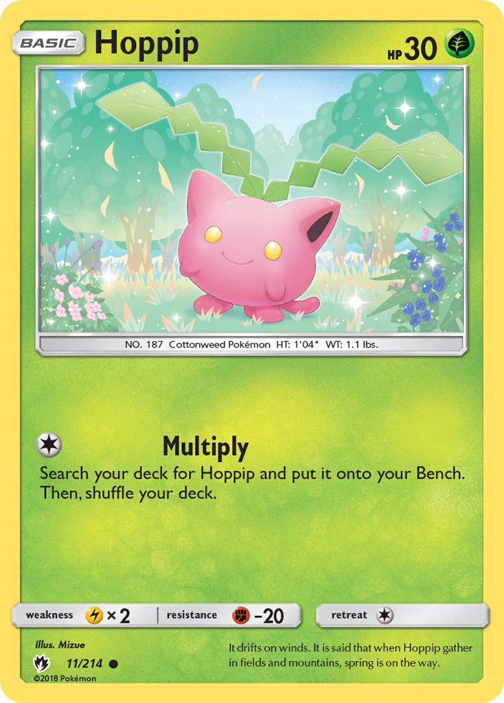 Hoppip (11/214) [Sun & Moon: Lost Thunder] | Good Games Cannington