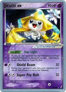 Jirachi ex (94/100) (Legendary Ascent - Tom Roos) [World Championships 2007] | Good Games Cannington