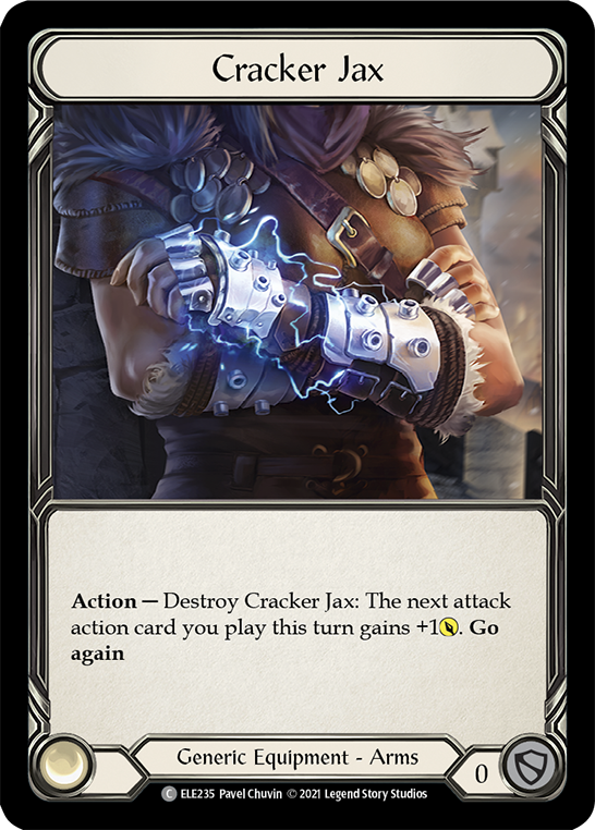 Cracker Jax [ELE235] (Tales of Aria)  1st Edition Cold Foil | Good Games Cannington
