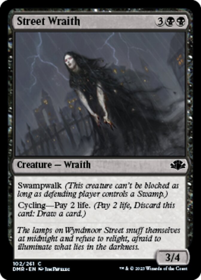 Street Wraith [Dominaria Remastered] | Good Games Cannington