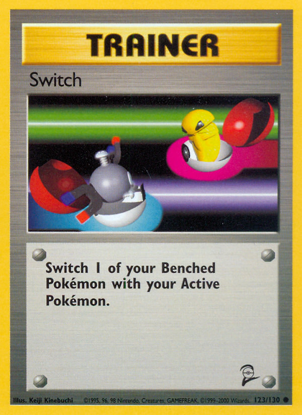 Switch (123/130) [Base Set 2] | Good Games Cannington