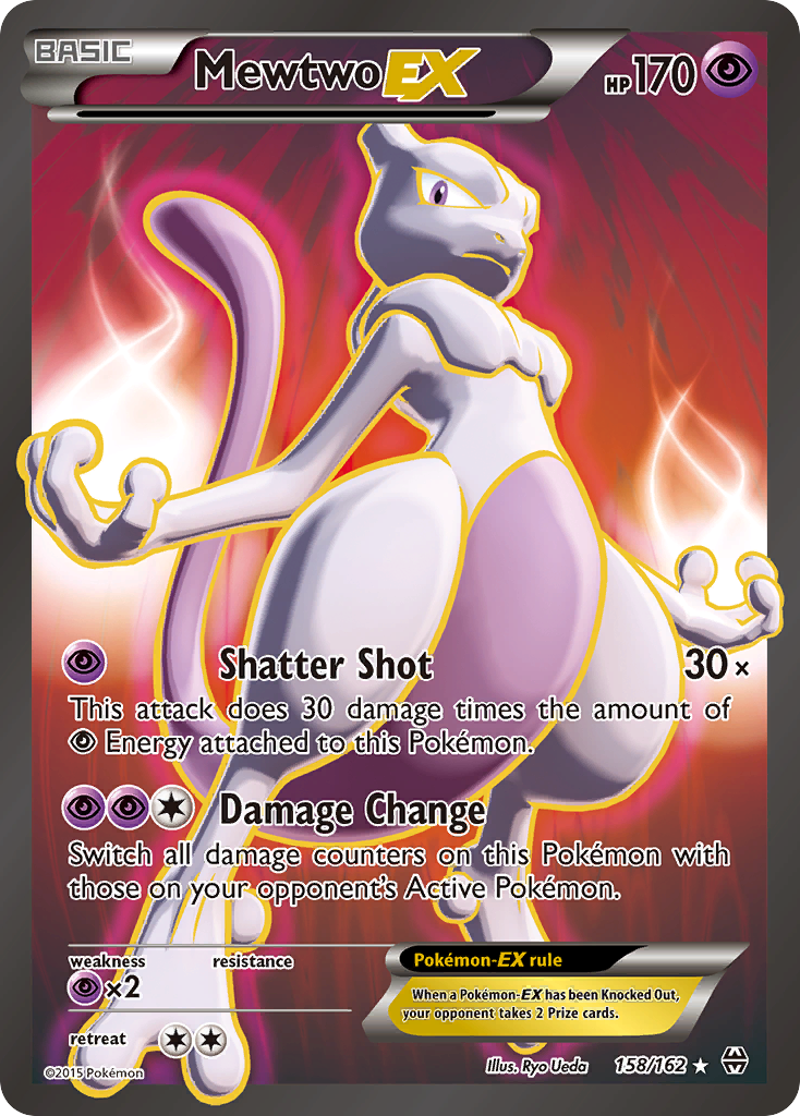 Mewtwo EX (158/162) [XY: BREAKthrough] | Good Games Cannington