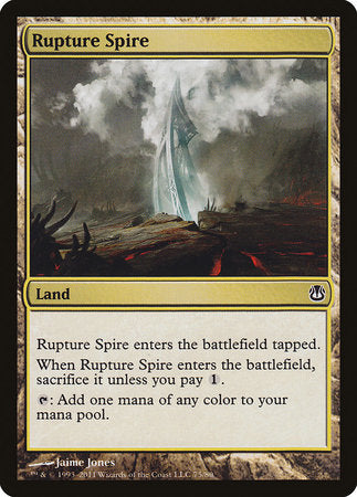 Rupture Spire [Duel Decks: Ajani vs. Nicol Bolas] | Good Games Cannington