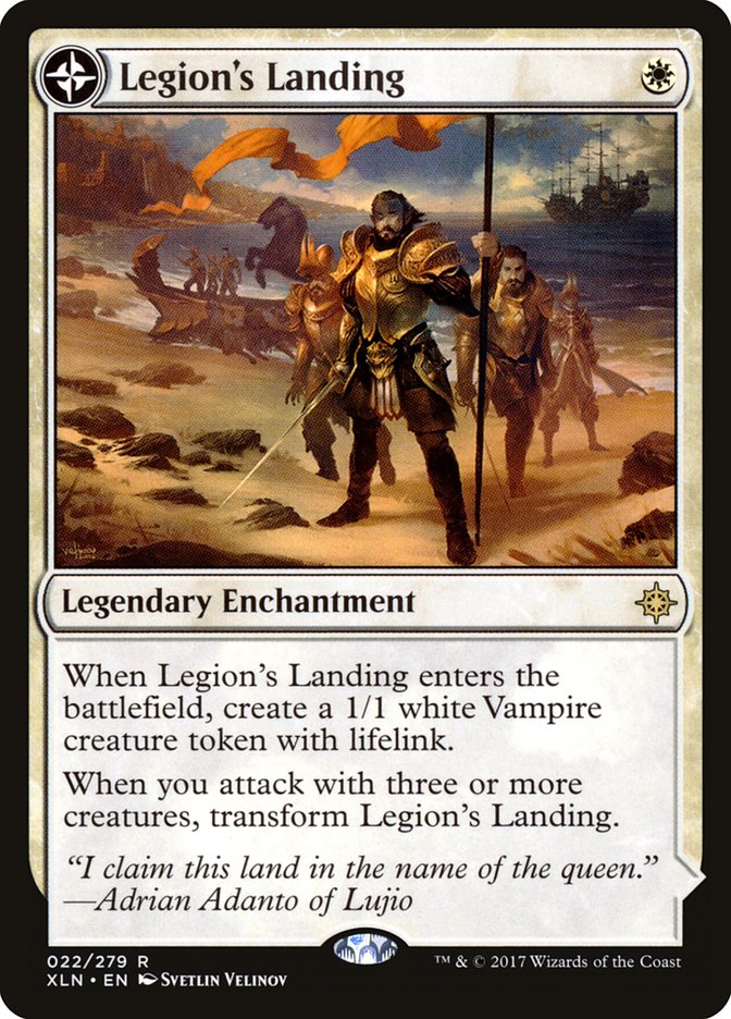Legion's Landing // Adanto, the First Fort [Ixalan] | Good Games Cannington