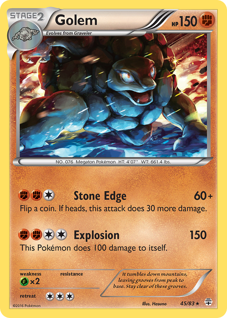 Golem (45/83) [XY: Generations] | Good Games Cannington
