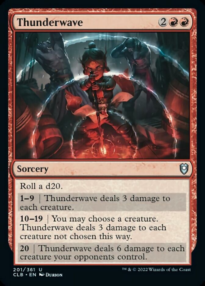 Thunderwave [Commander Legends: Battle for Baldur's Gate] | Good Games Cannington