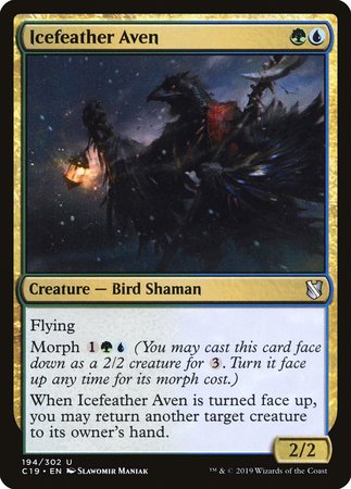 Icefeather Aven [Commander 2019] | Good Games Cannington