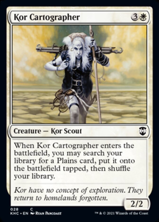 Kor Cartographer [Kaldheim Commander] | Good Games Cannington