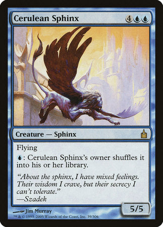 Cerulean Sphinx [Ravnica: City of Guilds] | Good Games Cannington