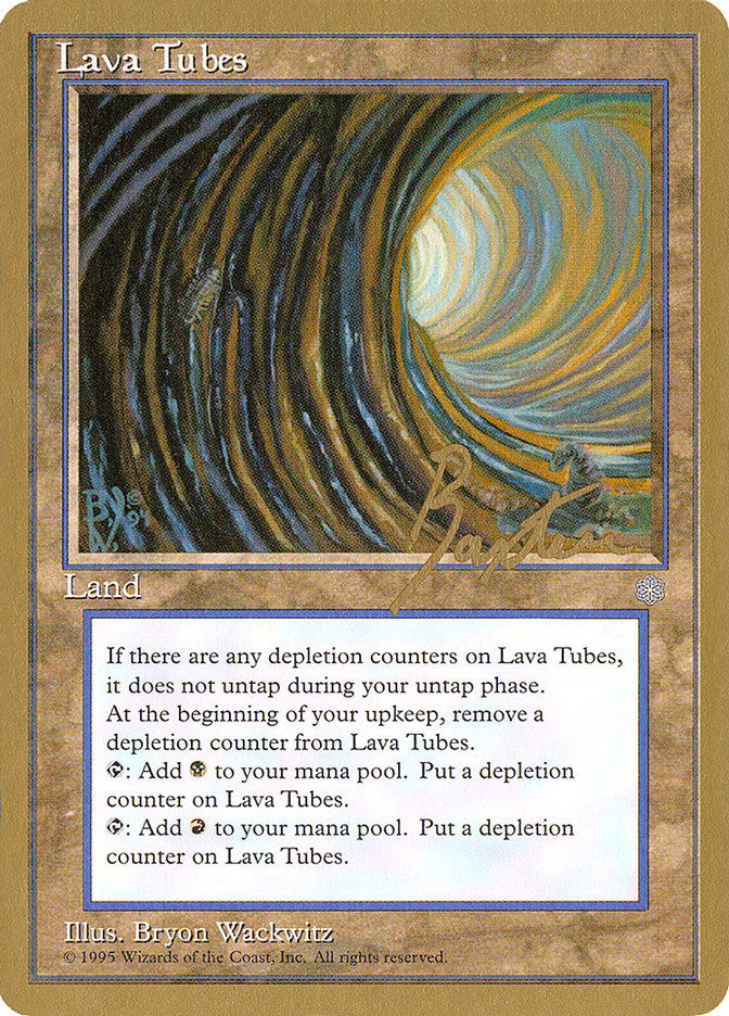 Lava Tubes (George Baxter) [Pro Tour Collector Set] | Good Games Cannington