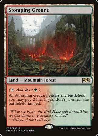 Stomping Ground [Ravnica Allegiance] | Good Games Cannington
