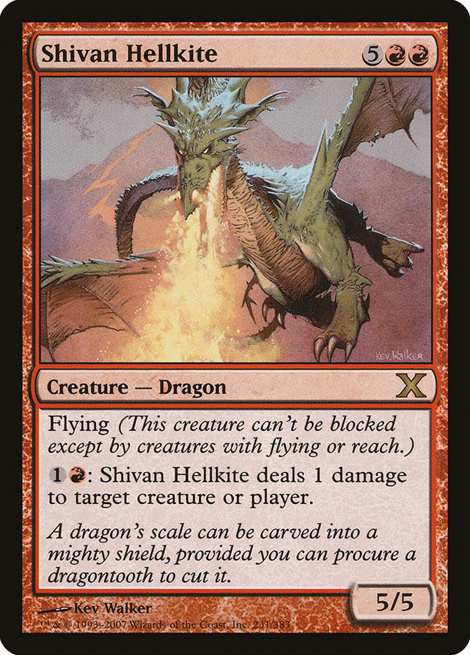 Shivan Hellkite [Tenth Edition] | Good Games Cannington
