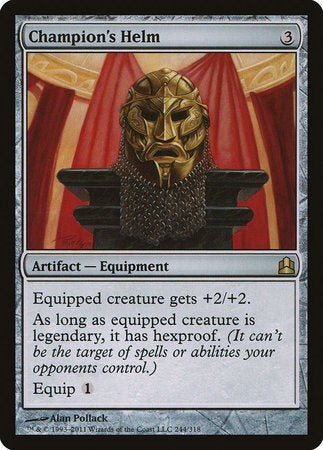 Champion's Helm [Commander 2011] | Good Games Cannington