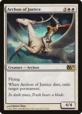 Archon of Justice [Magic 2012] | Good Games Cannington