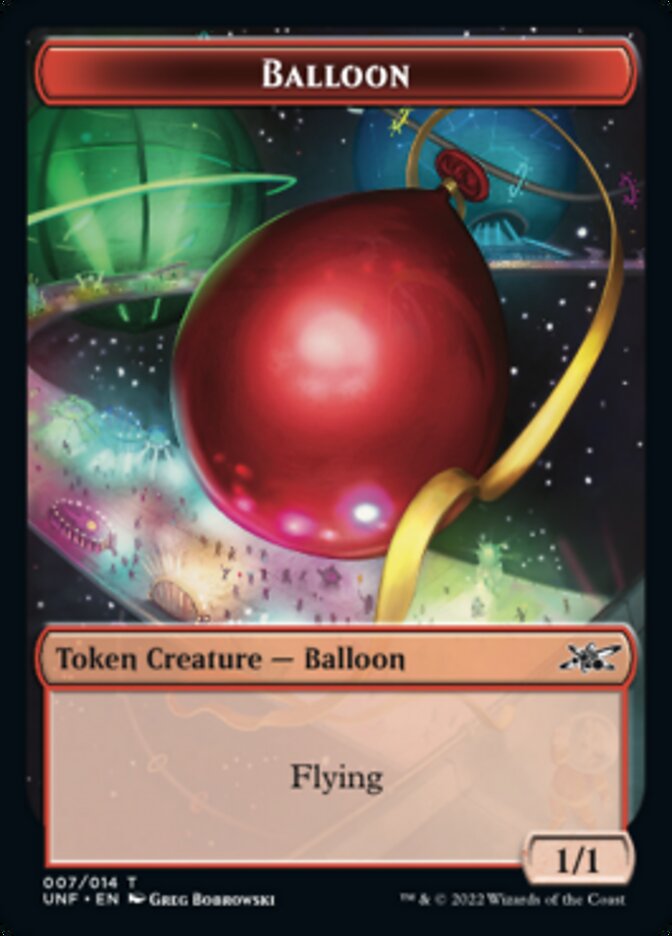 Balloon Token [Unfinity Tokens] | Good Games Cannington