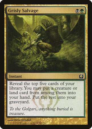 Grisly Salvage [Return to Ravnica] | Good Games Cannington