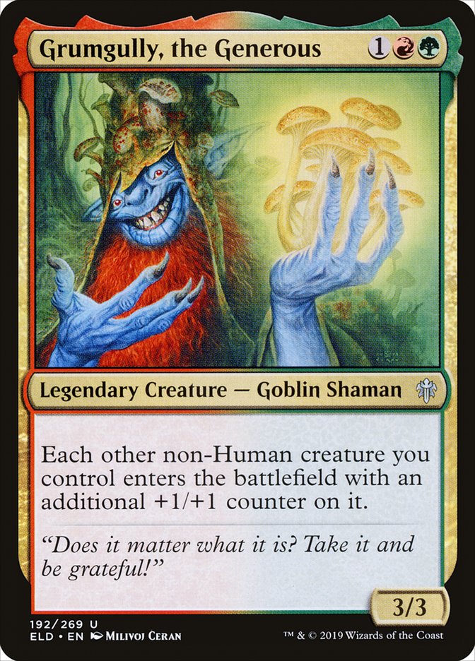 Grumgully, the Generous [Throne of Eldraine] | Good Games Cannington