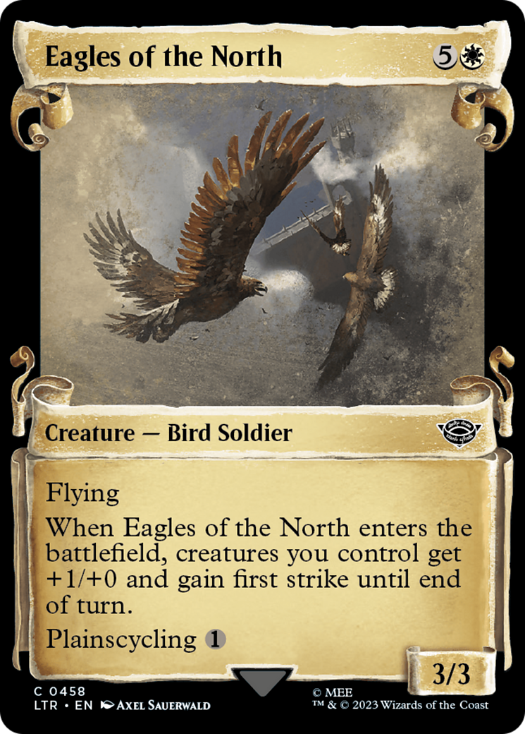 Eagles of the North [The Lord of the Rings: Tales of Middle-Earth Showcase Scrolls] | Good Games Cannington