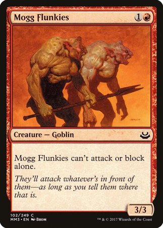 Mogg Flunkies [Modern Masters 2017] | Good Games Cannington