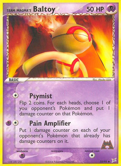 Team Magma's Baltoy (32/95) [EX: Team Magma vs Team Aqua] | Good Games Cannington