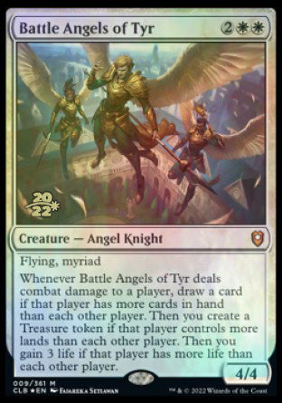 Battle Angels of Tyr [Commander Legends: Battle for Baldur's Gate Prerelease Promos] | Good Games Cannington