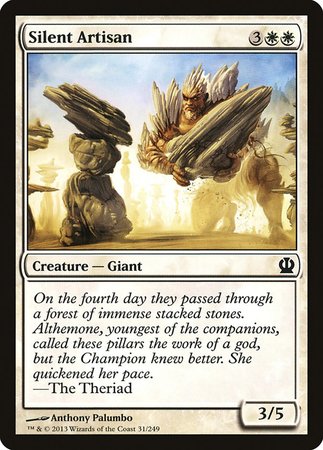 Silent Artisan [Theros] | Good Games Cannington