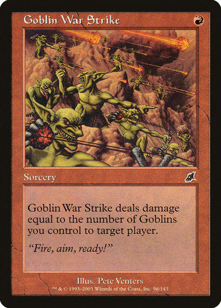 Goblin War Strike [Scourge] | Good Games Cannington