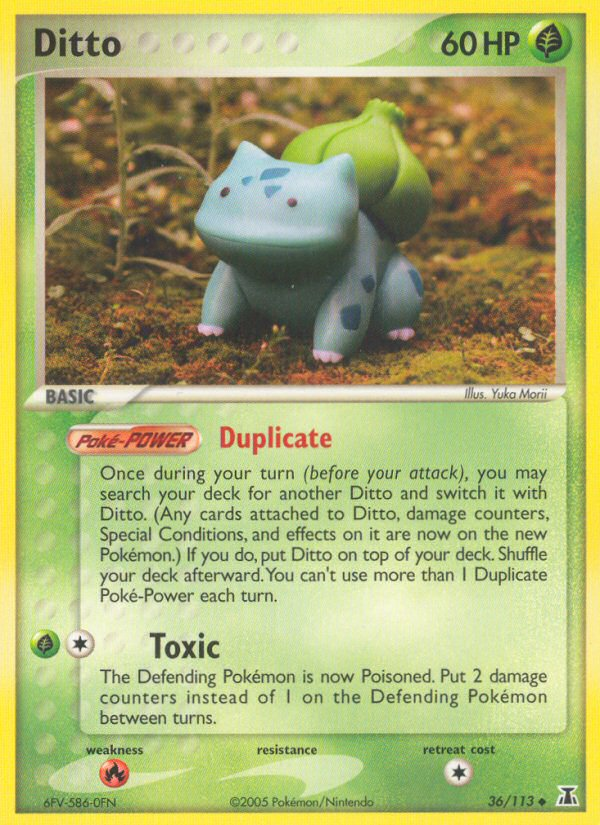 Ditto (36/113) [EX: Delta Species] | Good Games Cannington
