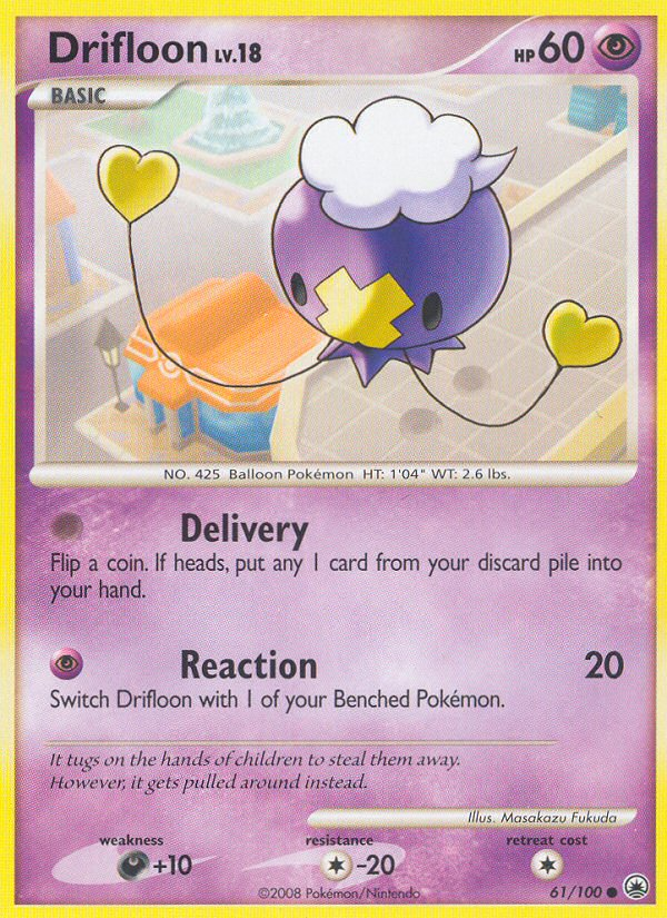 Drifloon (61/100) [Diamond & Pearl: Majestic Dawn] | Good Games Cannington