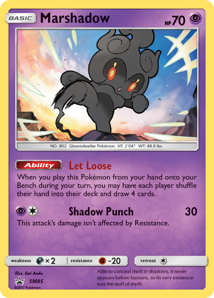 Marshadow (SM85) [Sun & Moon: Black Star Promos] | Good Games Cannington