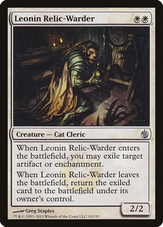 Leonin Relic-Warder [Mirrodin Besieged] | Good Games Cannington