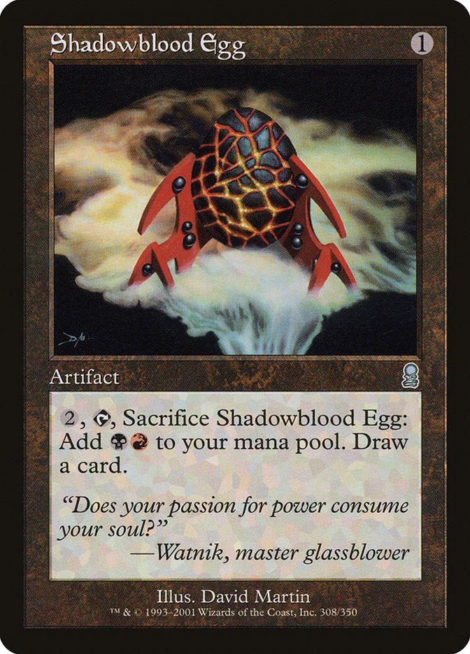 Shadowblood Egg [Odyssey] | Good Games Cannington