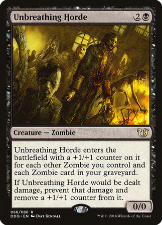 Unbreathing Horde [Duel Decks: Blessed vs. Cursed] | Good Games Cannington