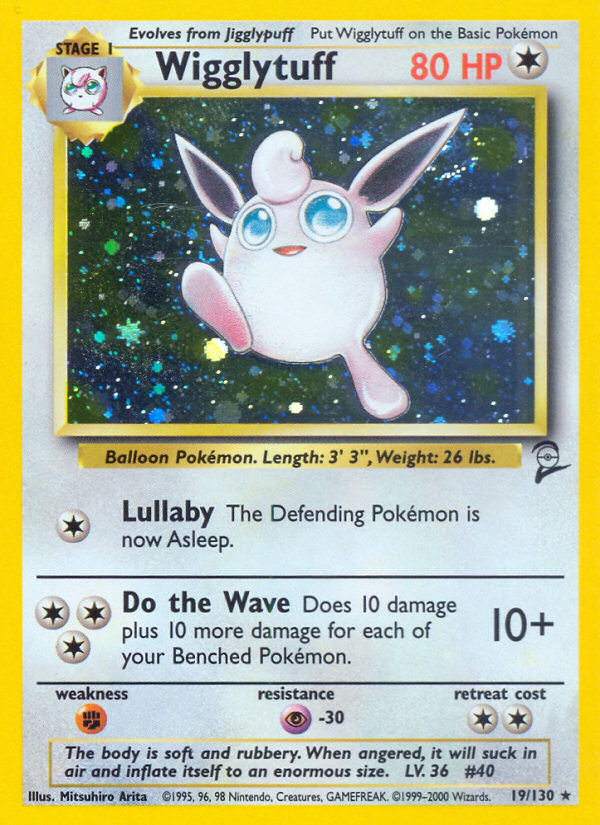 Wigglytuff (19/130) [Base Set 2] | Good Games Cannington