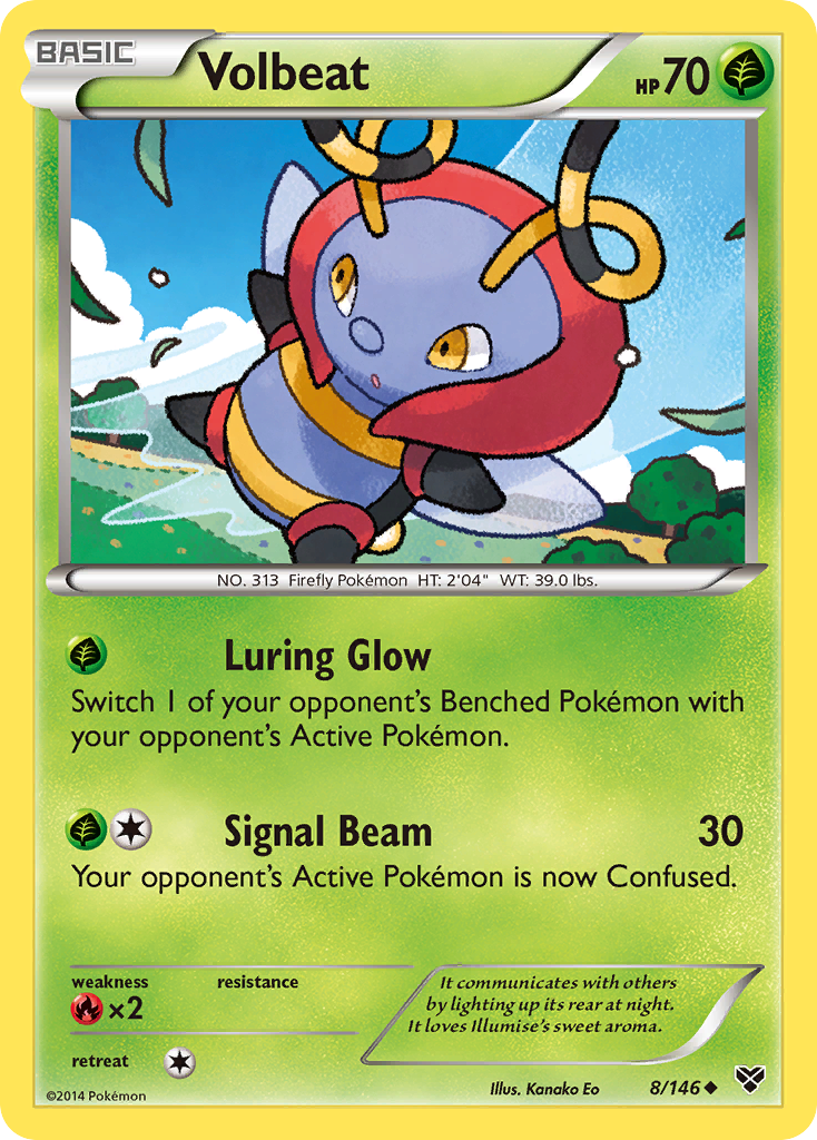 Volbeat (8/146) [XY: Base Set] | Good Games Cannington