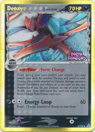 Deoxys (3/110) (Delta Species) (Stamped) [EX: Holon Phantoms] | Good Games Cannington