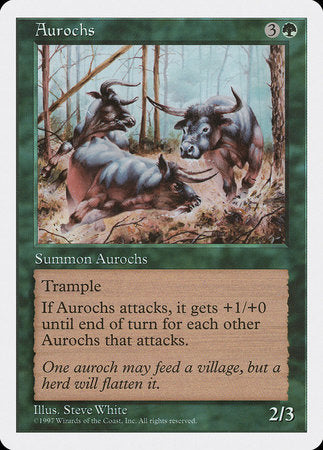 Aurochs [Fifth Edition] | Good Games Cannington