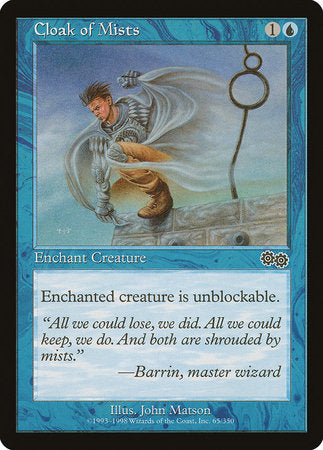 Cloak of Mists [Urza's Saga] | Good Games Cannington