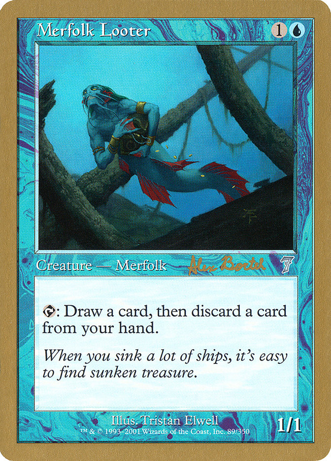 Merfolk Looter (Alex Borteh) [World Championship Decks 2001] | Good Games Cannington