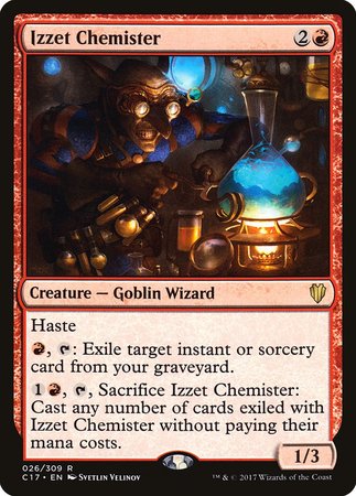 Izzet Chemister [Commander 2017] | Good Games Cannington