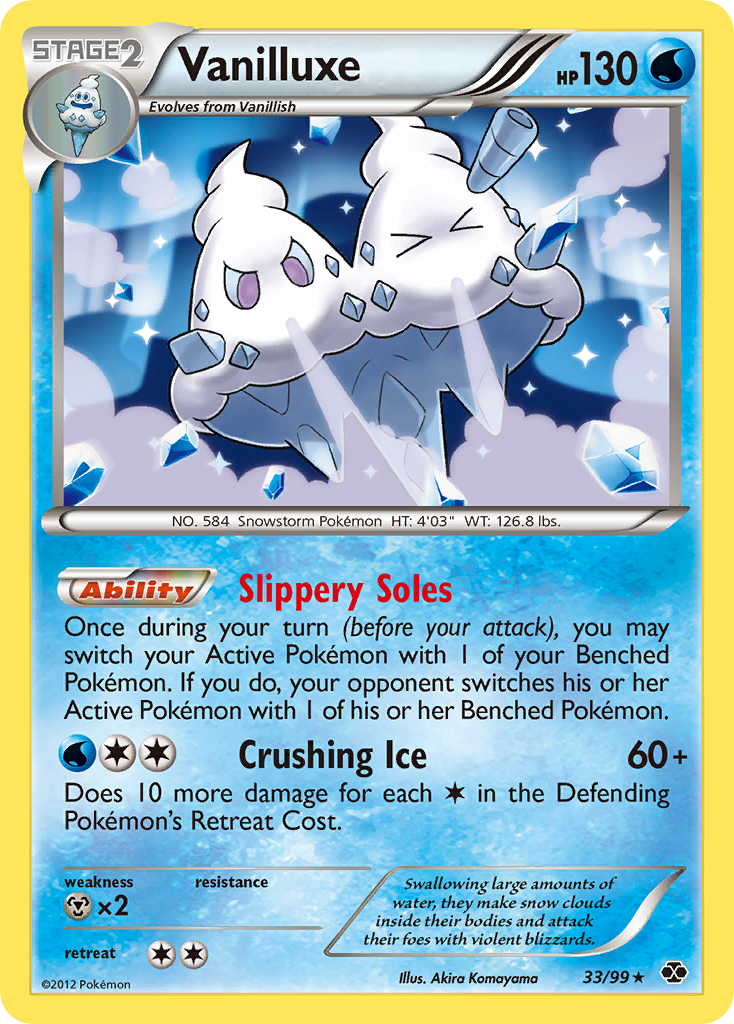 Vanilluxe (33/99) [Black & White: Next Destinies] | Good Games Cannington