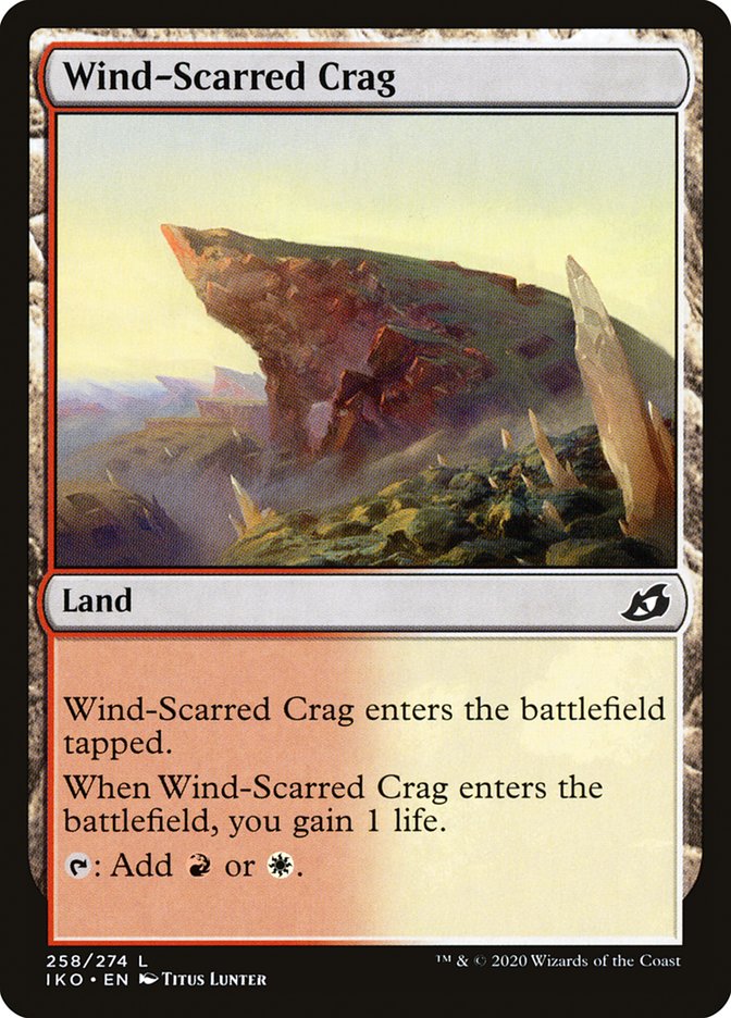 Wind-Scarred Crag [Ikoria: Lair of Behemoths] | Good Games Cannington
