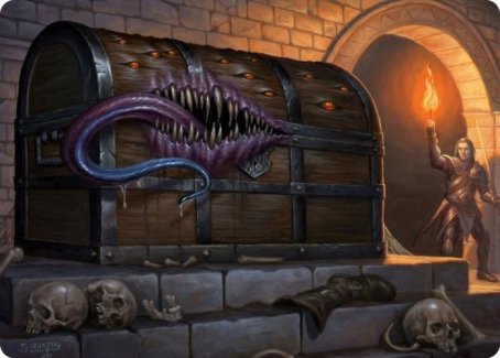 Mimic Art Card [Dungeons & Dragons: Adventures in the Forgotten Realms Art Series] | Good Games Cannington